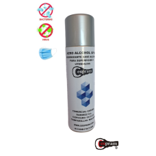 Aero Alcohol Spray hidroalcohólico al 100% de alcohol,con propiedades antisépticas y virucidas. Secado rápido. Aerosol 650 ml.Desde 